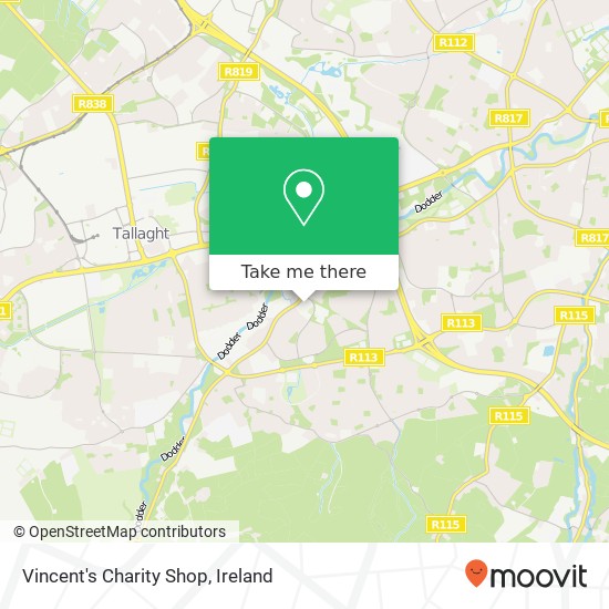 Vincent's Charity Shop plan