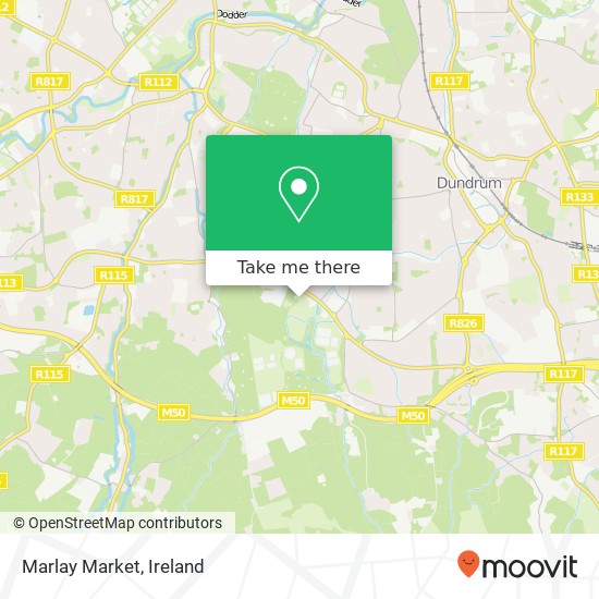 Marlay Market map