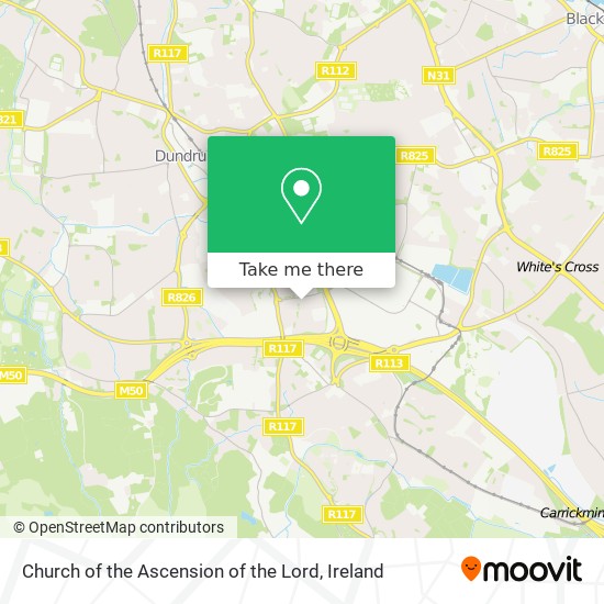 Church of the Ascension of the Lord map