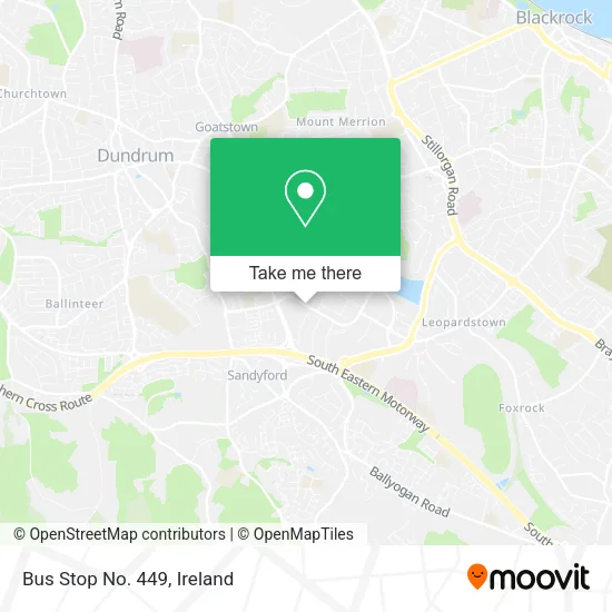 Bus Stop No. 449 map