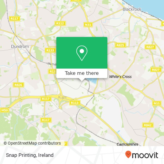 Snap Printing map