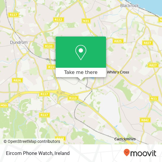 Eircom Phone Watch map