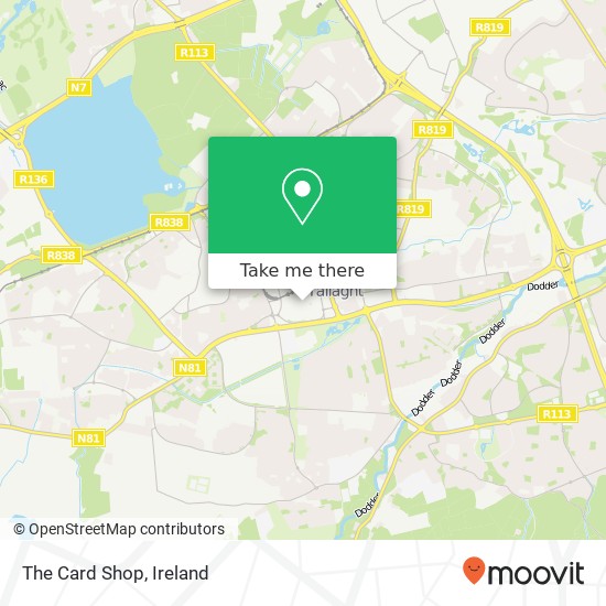 The Card Shop map