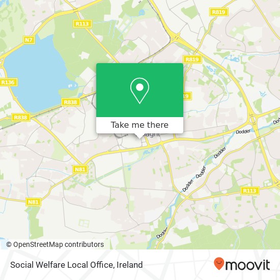 Social Welfare Local Office map