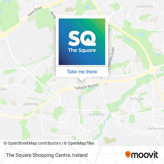 The Square Shopping Centre map
