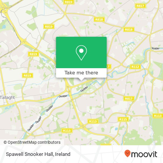 Spawell Snooker Hall map