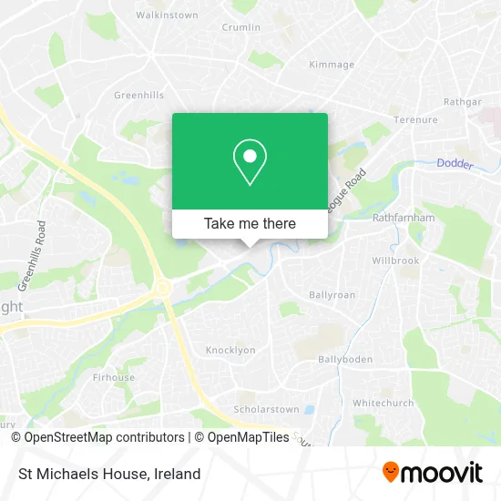 St Michaels House map
