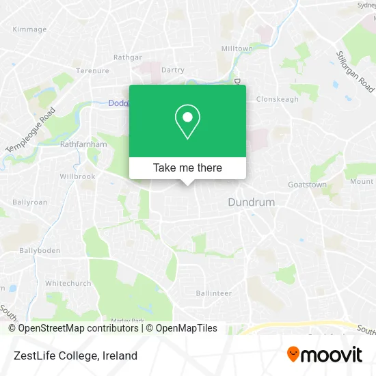 ZestLife College map