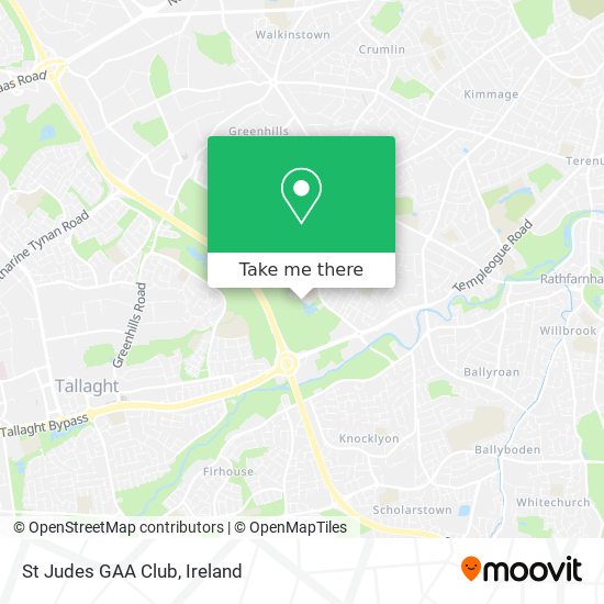 St Judes GAA Club map