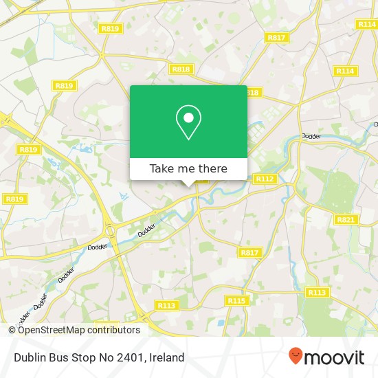 Dublin Bus Stop No 2401 map
