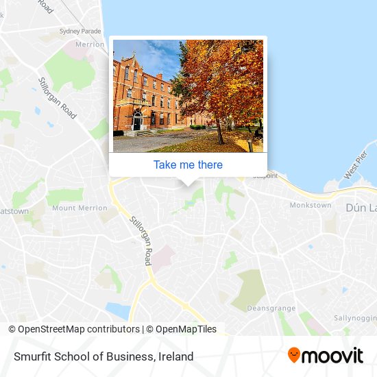 Smurfit School of Business map
