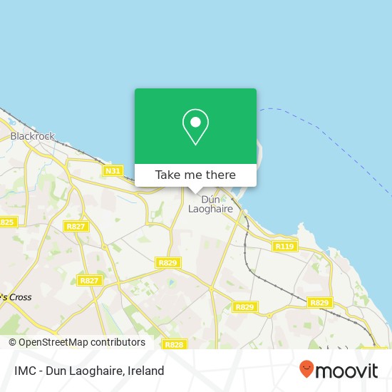 IMC - Dun Laoghaire map
