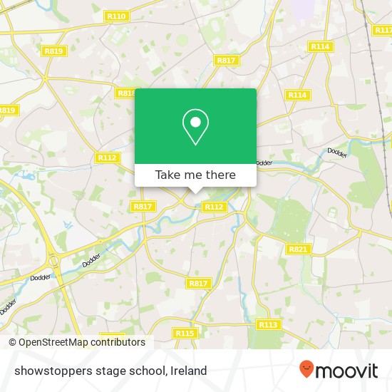 showstoppers stage school map