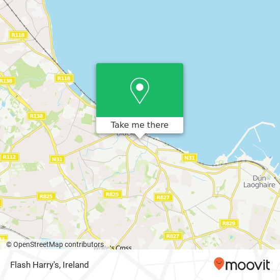 Flash Harry's map