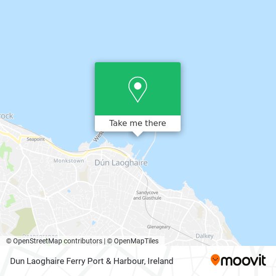 Dun Laoghaire Ferry Port & Harbour map