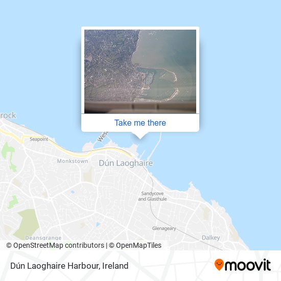Dún Laoghaire Harbour map