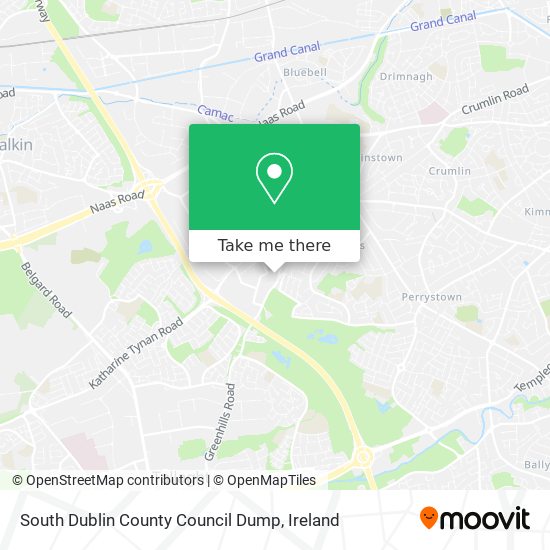 South Dublin County Council Dump map