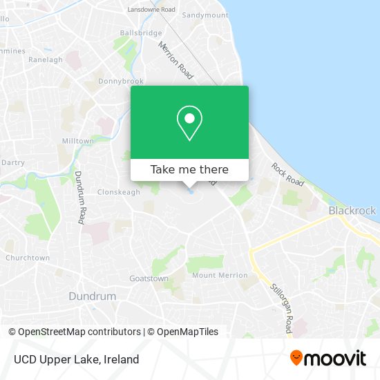 UCD Upper Lake map