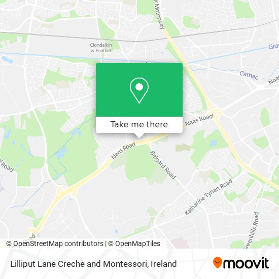 Lilliput Lane Creche and Montessori map