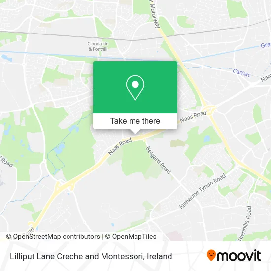 Lilliput Lane Creche and Montessori map