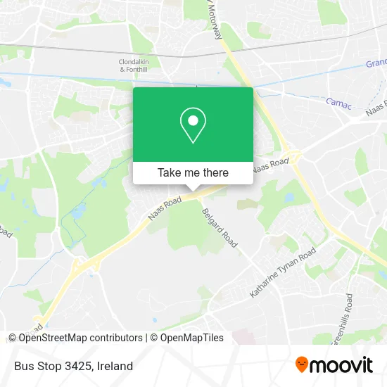 Bus Stop 3425 map