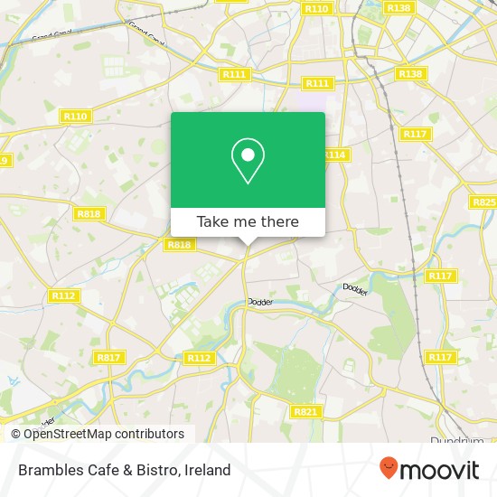 Brambles Cafe & Bistro map