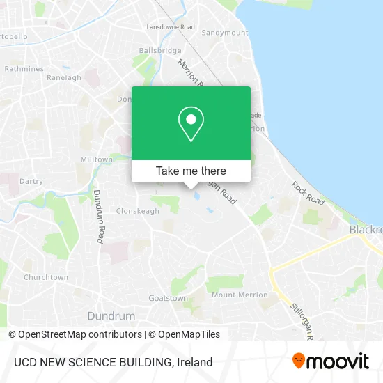 UCD NEW SCIENCE BUILDING map