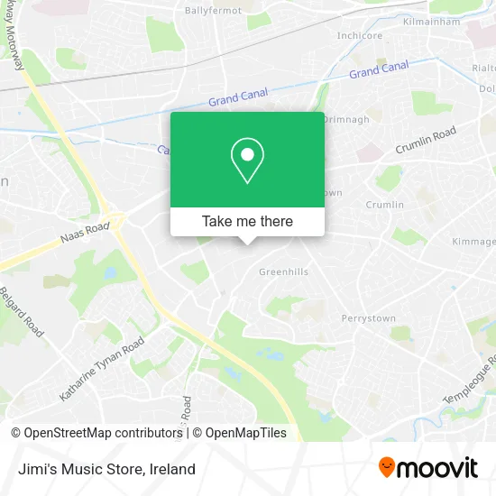 Jimi's Music Store map
