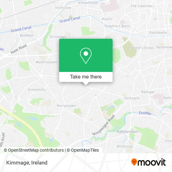 Kimmage map