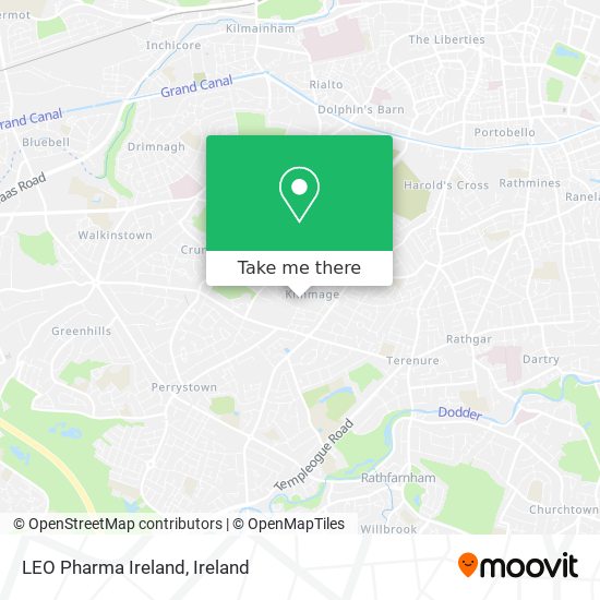 LEO Pharma Ireland map