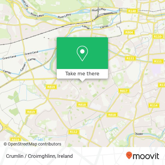 Crumlin / Croimghlinn map