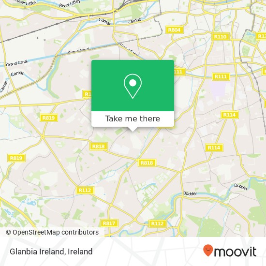 Glanbia Ireland map