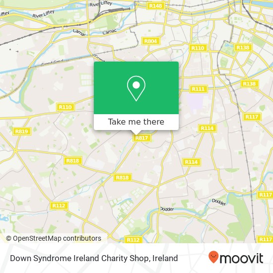 Down Syndrome Ireland Charity Shop map