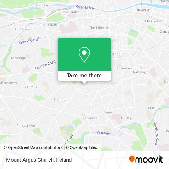 Mount Argus Church map