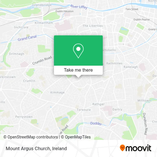 Mount Argus Church map