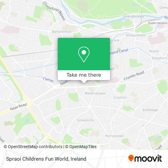 Spraoi Childrens Fun World map