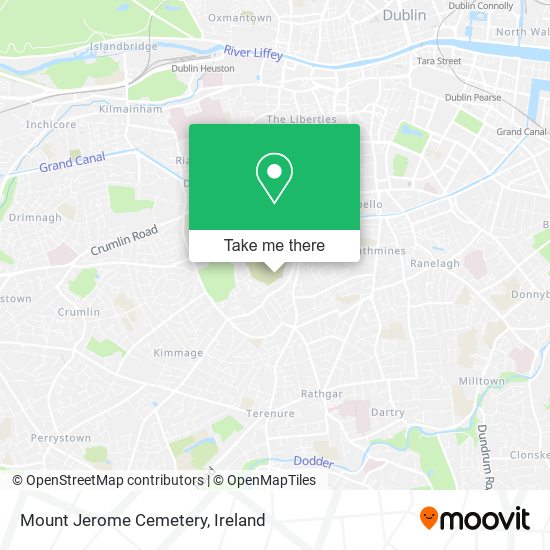 Mount Jerome Cemetery map