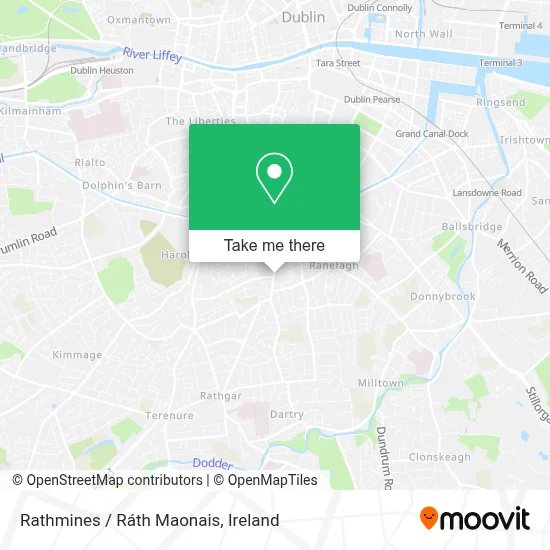 Rathmines / Ráth Maonais map