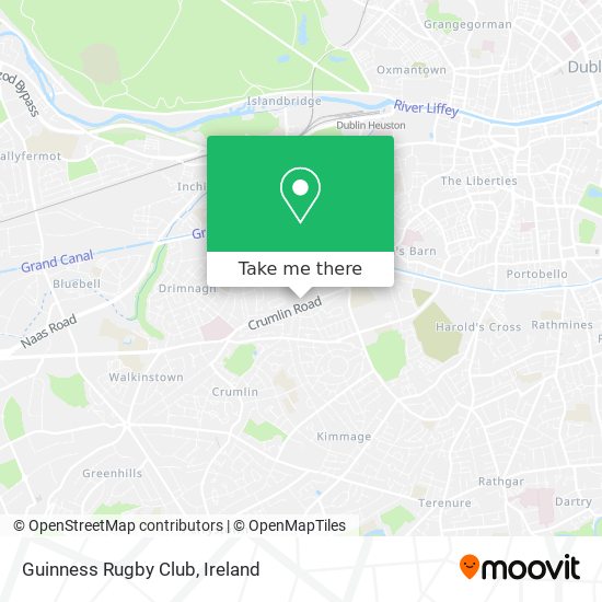 Guinness Rugby Club plan