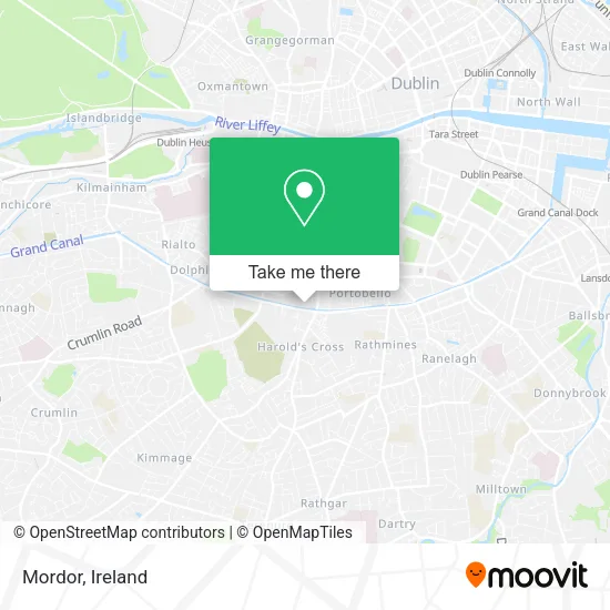 Mordor map