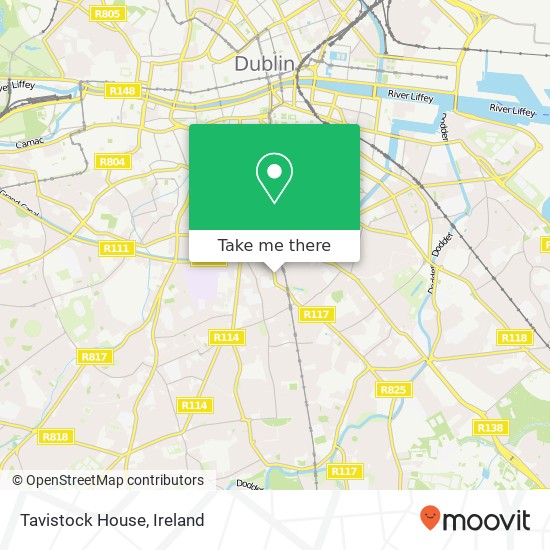 Tavistock House map