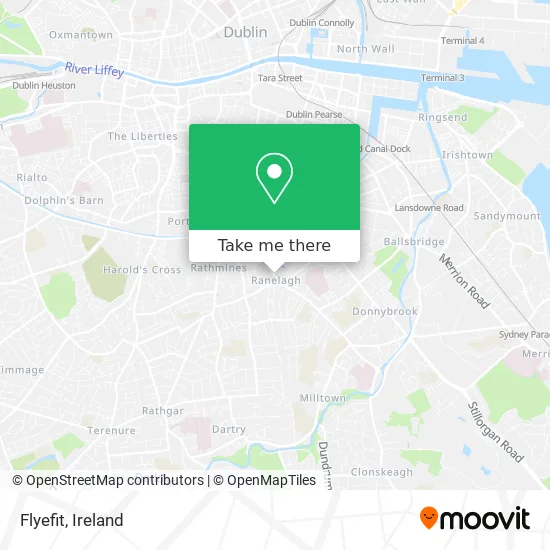Flyefit map