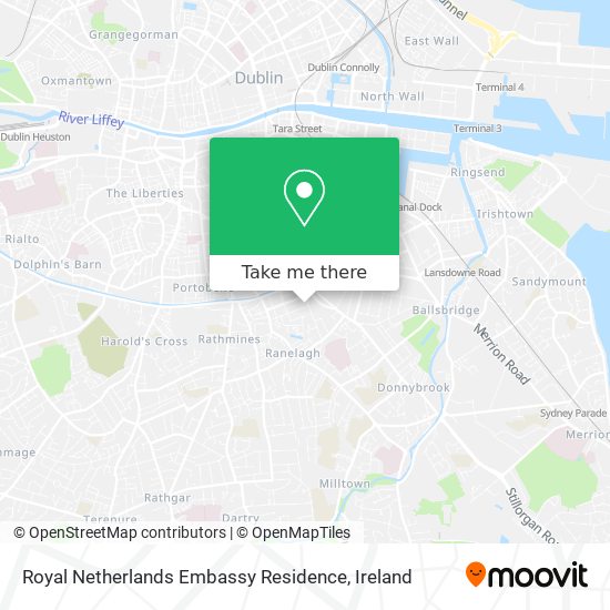 Royal Netherlands Embassy Residence plan