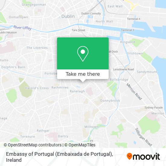Embassy of Portugal (Embaixada de Portugal) map