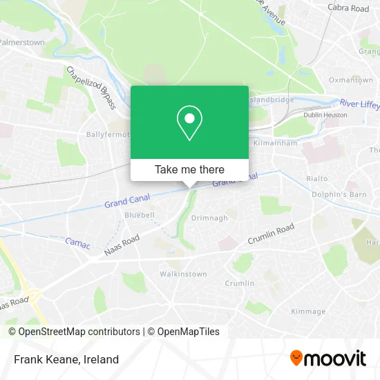 Frank Keane map