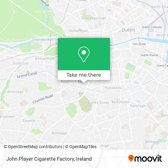 John Player Cigarette Factory map