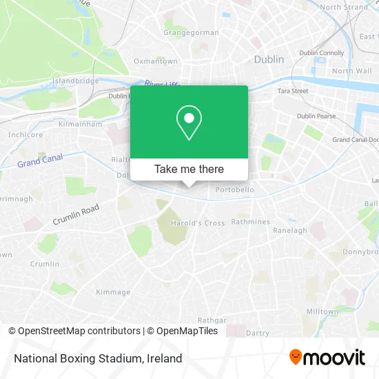 National Boxing Stadium map