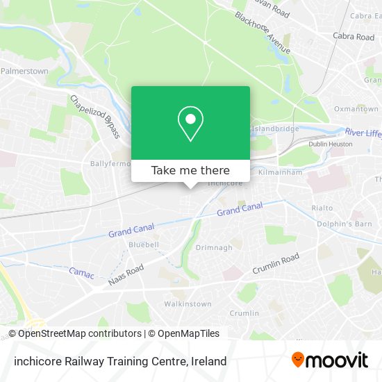 inchicore Railway Training Centre map