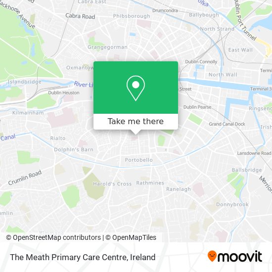 The Meath Primary Care Centre map