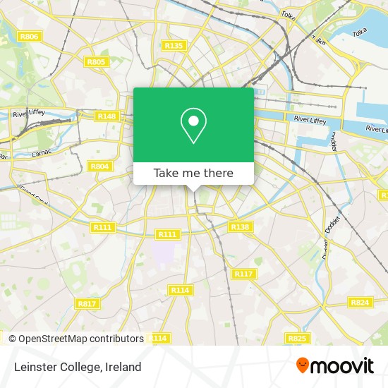 Leinster College map